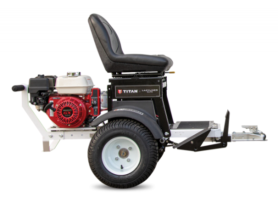 How To Strip A Parking Lot Safely With A Striping Machine