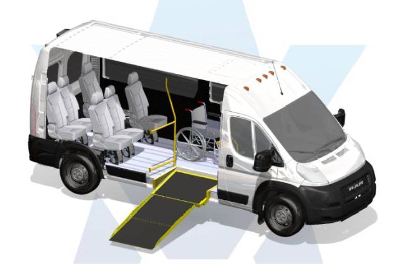 High-Tech Accessibility With The Promaster Wheelchair Van