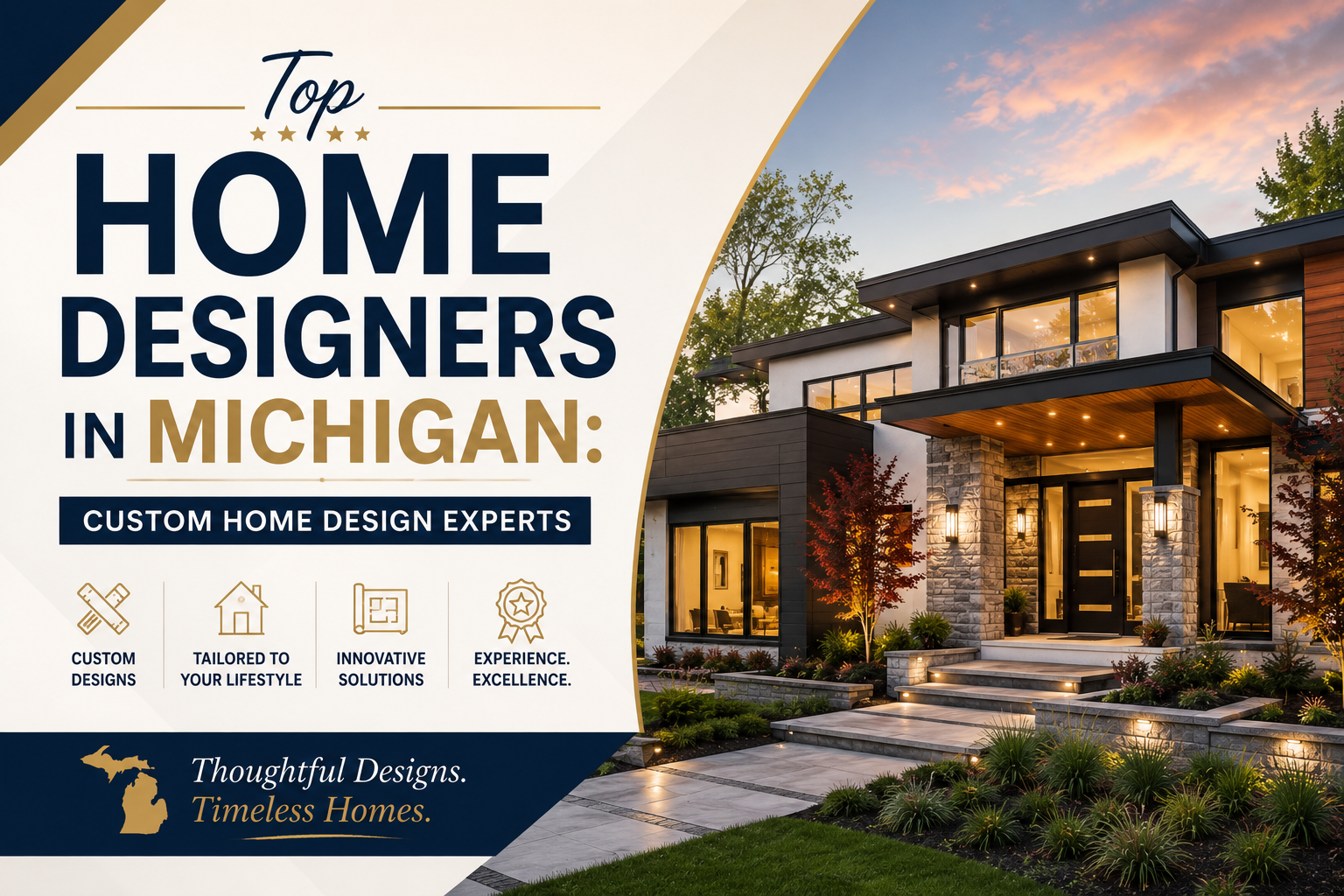 Top Home Designers in Michigan: Custom Home Design Experts